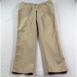 Bear Bottom Pants Mens 2XL (36x30) Beige Chino Stretch Tapered Casual